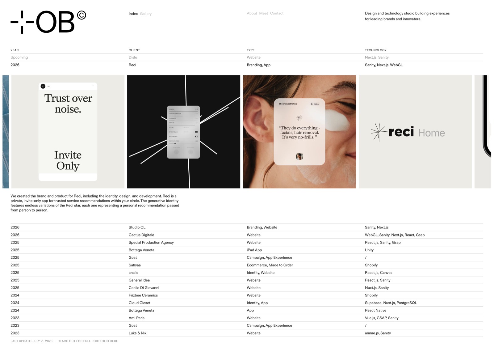 OB Studio project